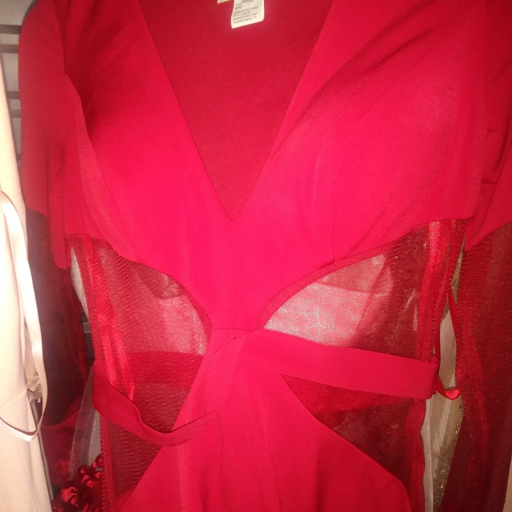 Red dress